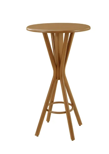 Mesa bistrô alta madeira